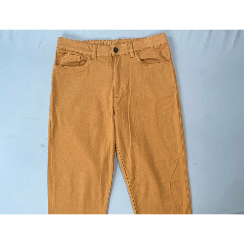 Pact Men's Flex Waist Organic Cotton Twill 5-Pocket Pants, Jeans. Men's S, NEW!